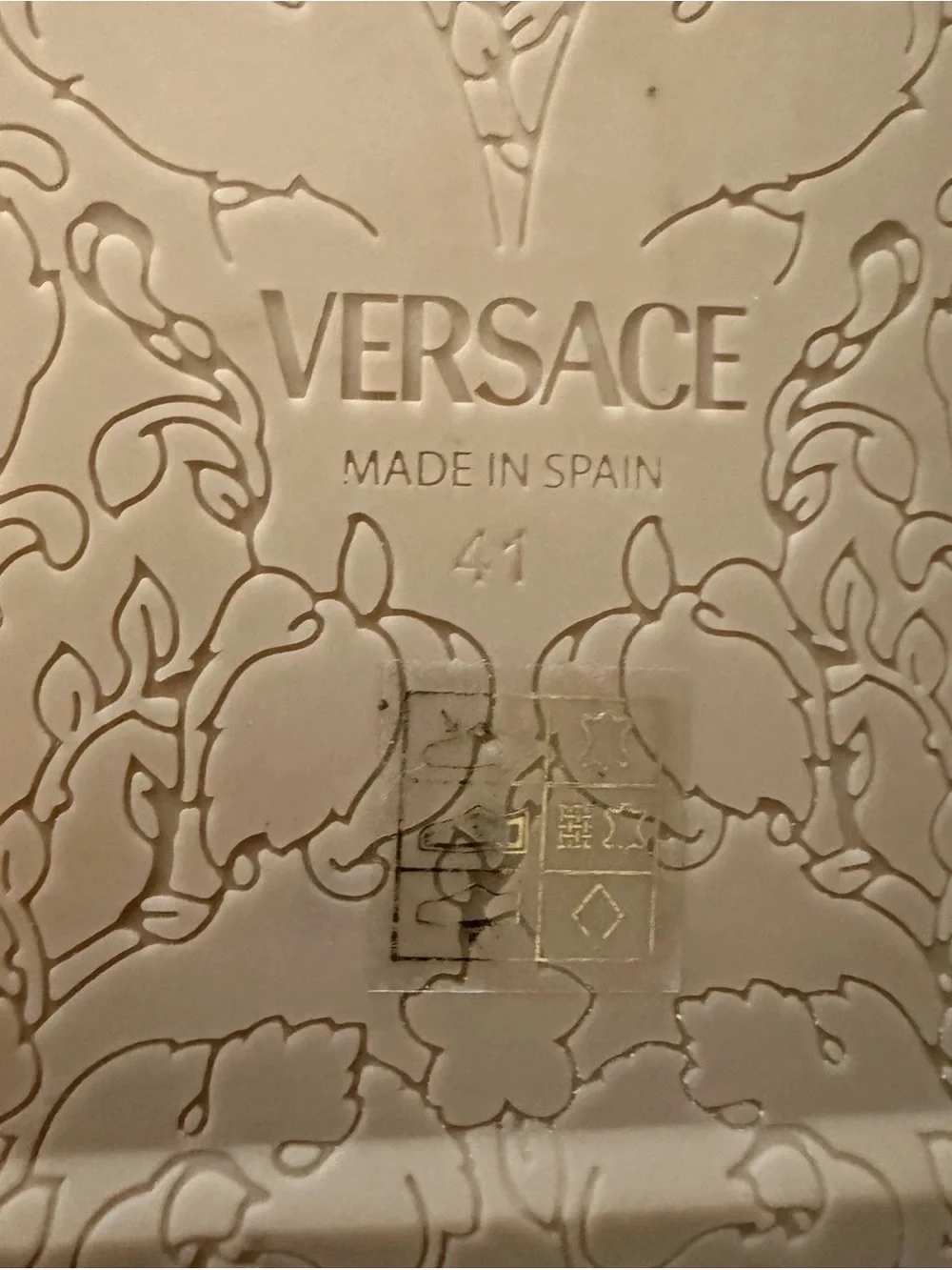 Versace Brown Leather Platform Espadrille Sandals with Gold Medusa Trim